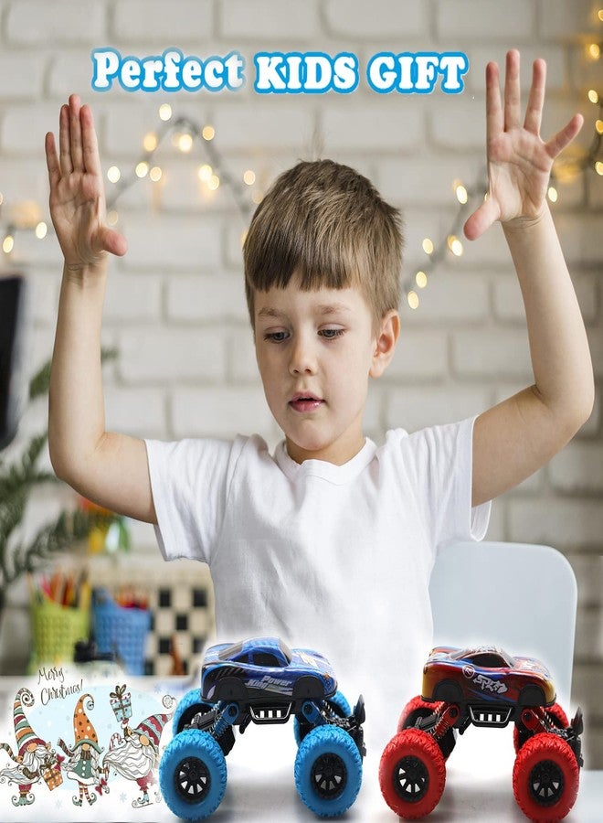 Chilartalent سيارات تشيلارتالنت للأطفال، شاحنات مونستر للأطفال بعمر 3 سنوات، سيارات ألعاب معدنية للأولاد والبنات، سيارات تعمل بالقصور الذاتي، هدايا عيد ميلاد - Image 4